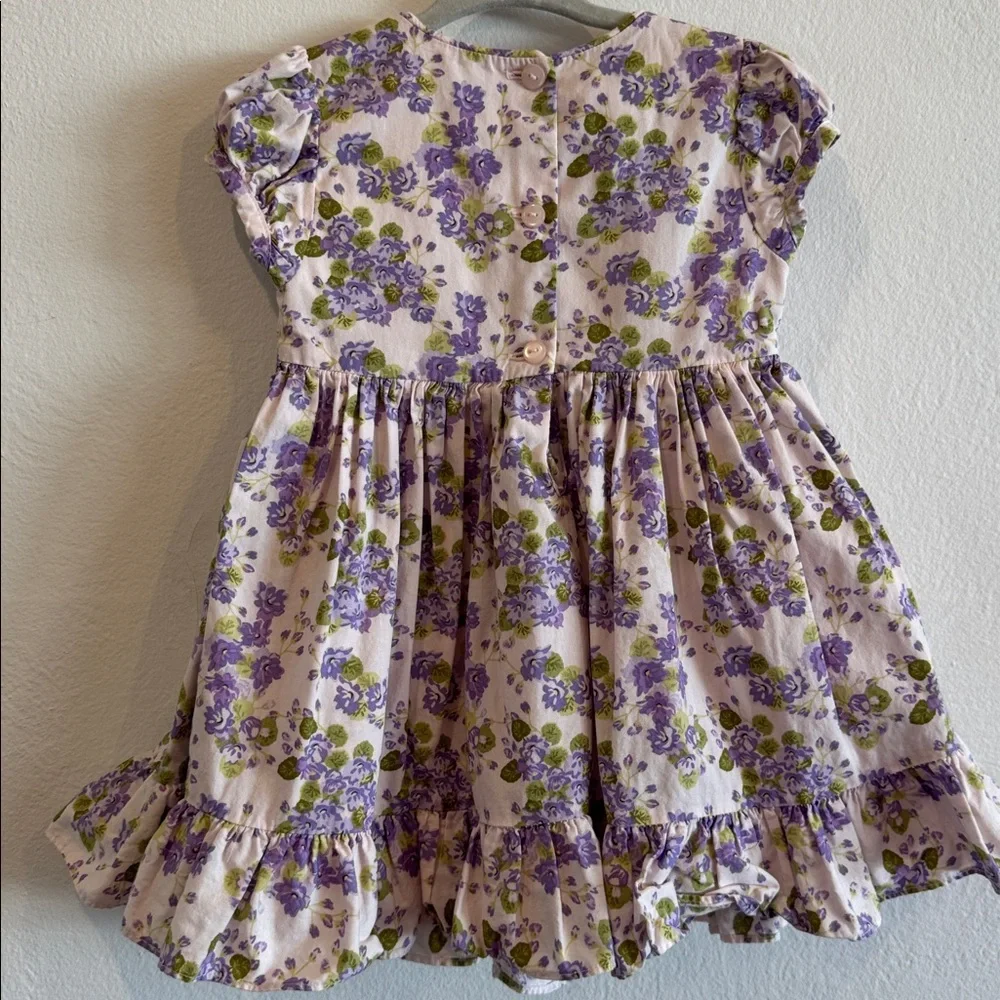 iris & ivy Floral Dress in Purple and Green smocked detail
18 months - Picture 6 of 8